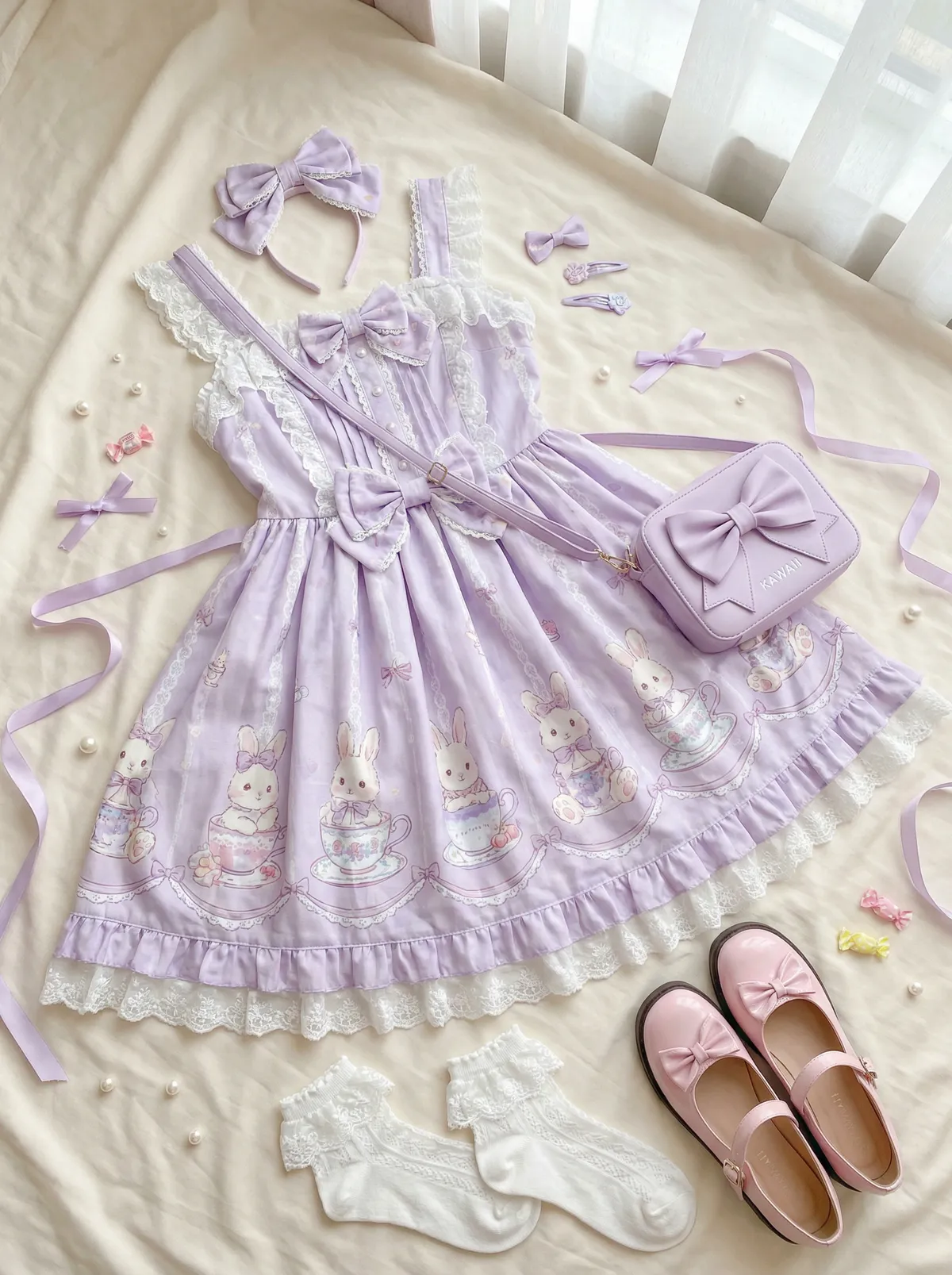 捷克街头金钱搭钱 Lolita穿搭灵感分享